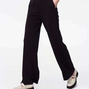 Yaying 2022 black pants, soft and cool, new, size L